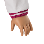 Truly Me™ 18-inch Doll #122 with straight dark-brown hair