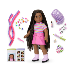 Long Hair Looks™ by Truly Me™ 18-inch Doll #135 & hair accessories