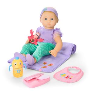 Disney Princess Ariel Cuddle & Care Set with Bitty Baby® Doll by American Girl®