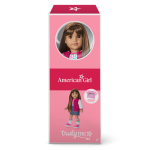 Truly Me™ 18-inch Doll #122 with straight dark-brown hair