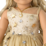 American Girl® 2025 Glimmering Gold™ Holiday Collector Doll