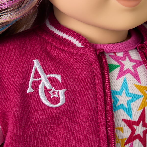 Truly Me™ 18-inch Doll #110 with wavy blonde hair