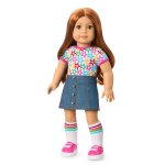 Truly Me™ 18-inch Doll #103 with wavy red hair