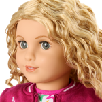 Truly Me™ 18-inch Doll #115 with curly blonde hair