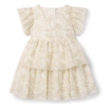 American Girl® x Janie and Jack Sparkly Cream Celebration Dress for Little Girls & Girls