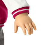 Truly Me™ 18-inch Doll #104 with straight caramel hair