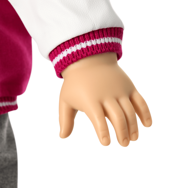 Truly Me™ 18-inch Doll #104 with straight caramel hair