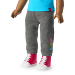 Truly Me™ 18-inch Doll #113 with curly dark-brown hair