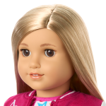 Truly Me™ 18-inch Doll #131 with straight blonde hair