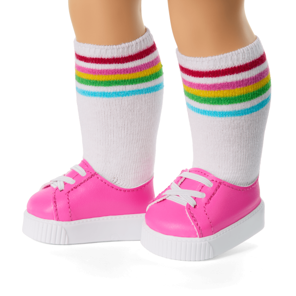 Truly Me™ 18-inch Doll #107 with straight brown hair