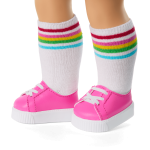 Truly Me™ 18-inch Doll #131 with straight blonde hair