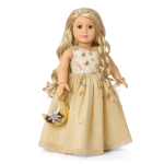 American Girl® 2025 Glimmering Gold™ Holiday Collector Doll