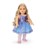 Truly Me™ #125 Doll & Dance All Day Set with curly blonde hair