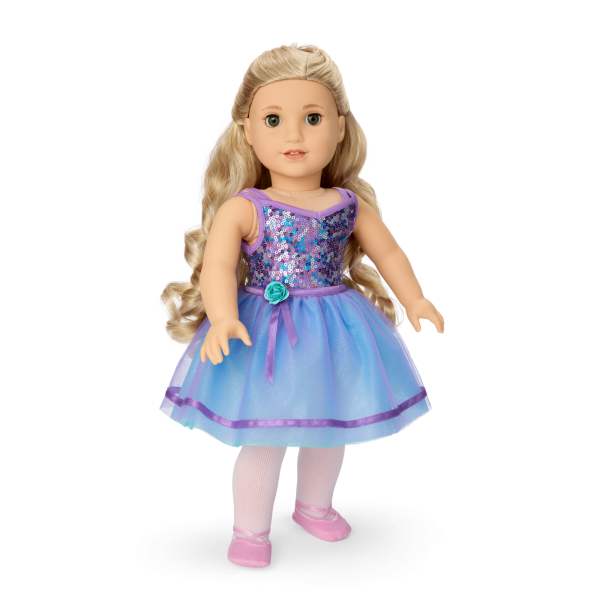 Truly Me™ #125 Doll & Dance All Day Set with curly blonde hair