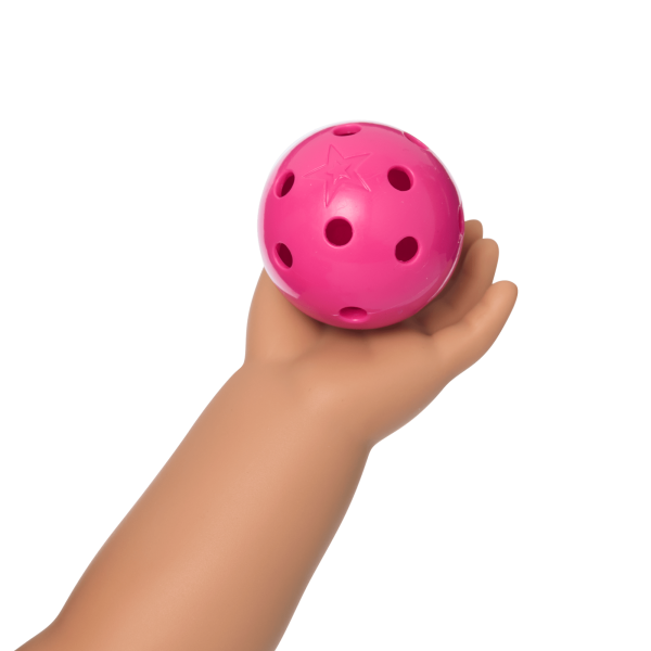 Raquel's™ Pickleball Bag & Paddle Set for 18-inch Dolls (Girl of the Year™ 2026)