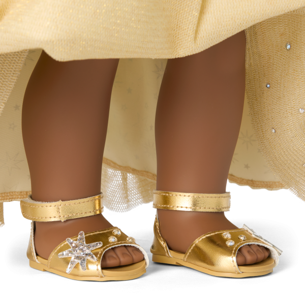 American Girl® 2025 Glimmering Gold™ Holiday Collector Doll