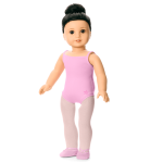 Truly Me™ #111 Doll & Dance All Day Set with wavy black-brown hair