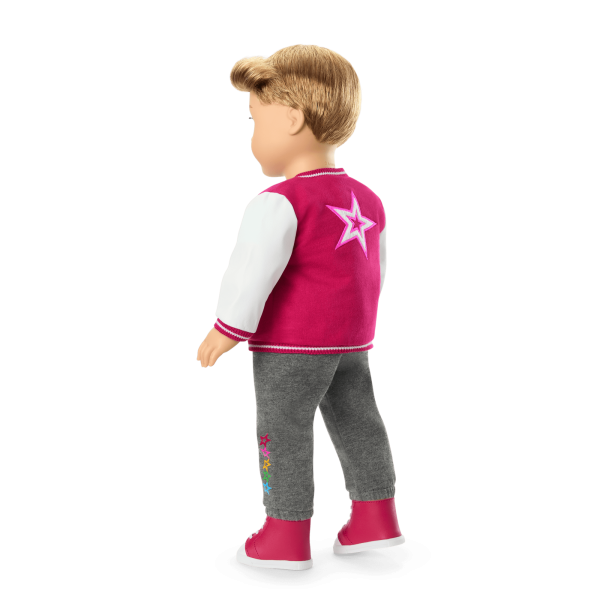 Truly Me™ 18-inch Doll #104 with straight caramel hair