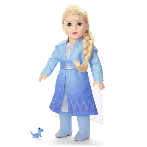 Disney Frozen Elsa Travel Outfit & Bruni for 18-inch Dolls by American Girl®