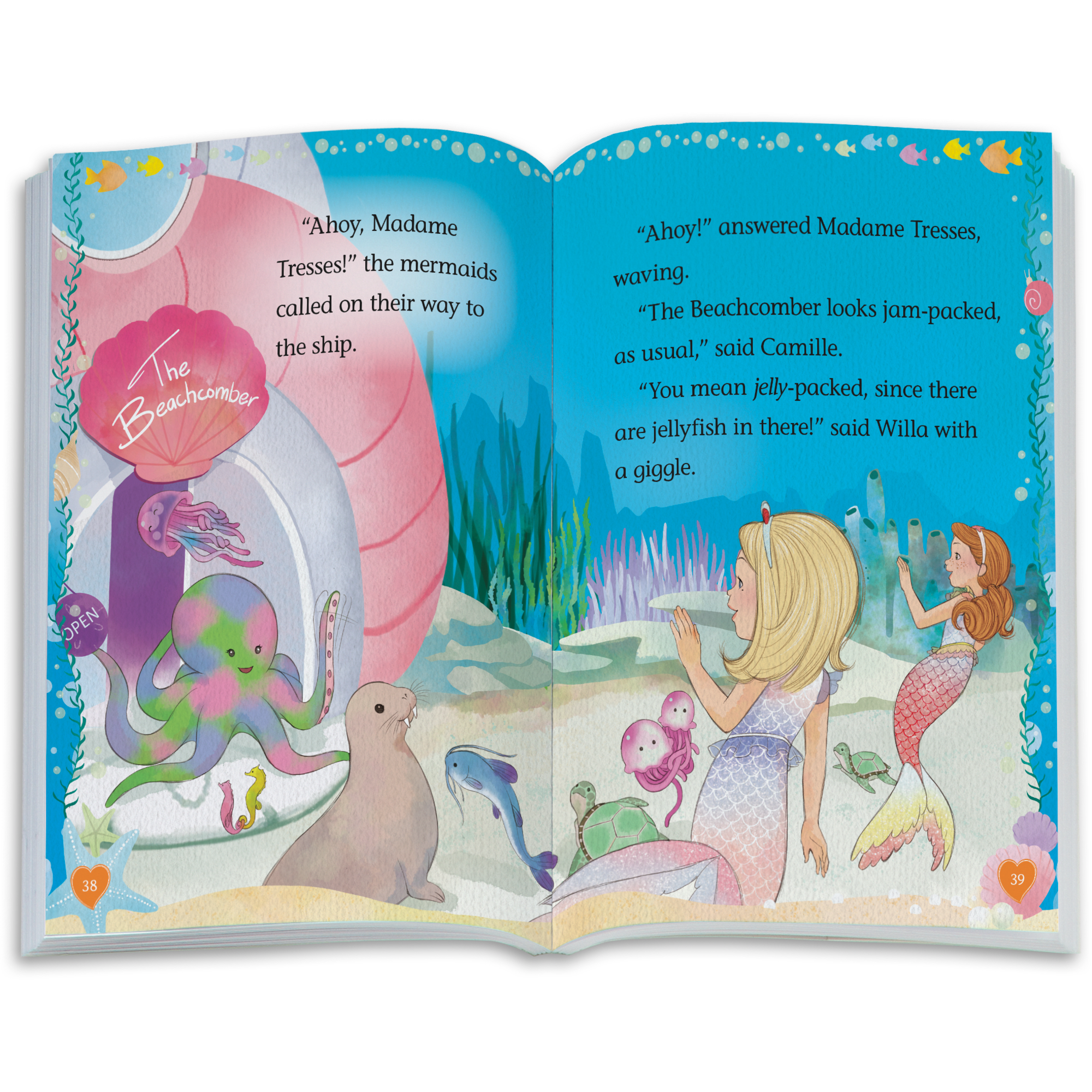 A Fin-tastic Surprise Book (WellieWishers™)