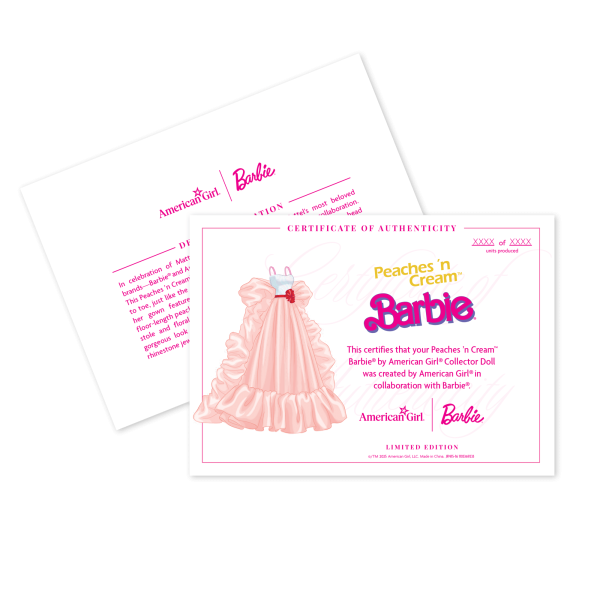 Peaches 'n Cream™ Barbie® by American Girl® Collector Doll