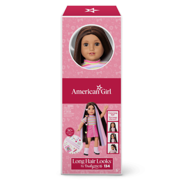 Long Hair Looks™ by Truly Me™ 18-inch Doll #134 & hair accessories
