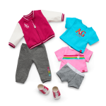 Truly Me™ 18-inch Doll #104 with straight caramel hair