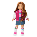 Truly Me™ 18-inch Doll #103 with wavy red hair