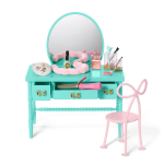 Raquel's™ Vintage Vanity for 18-inch Dolls (Girl of the Year™ 2026)