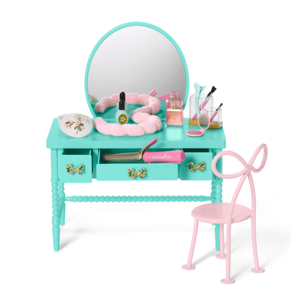 Raquel's™ Vintage Vanity for 18-inch Dolls (Girl of the Year™ 2026)