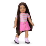 Long Hair Looks™ by Truly Me™ 18-inch Doll #134 & hair accessories