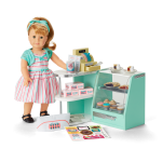 Maryellen's™ Seaside Diner Bakery Case for 18-inch Dolls (Historical Characters)