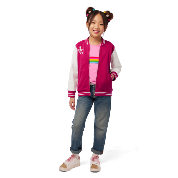 AG™ Star Squad Varsity Jacket for Girls