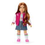 Truly Me™ 18-inch Doll #103 with wavy red hair