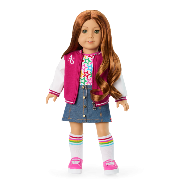 Truly Me™ 18-inch Doll #103 with wavy red hair
