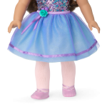 Truly Me™ #117 Doll & Dance All Day Set with wavy dark-brown hair