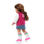 Truly Me™ 18-inch Doll #117 with wavy dark-brown hair