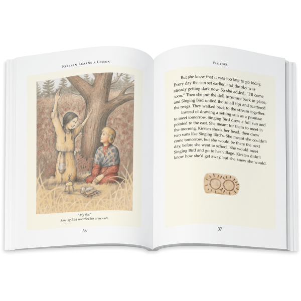 Kirsten's™ School Outfit & Book (Historical Characters)