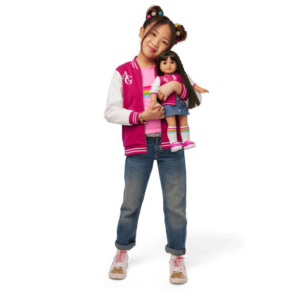 AG™ Star Squad Varsity Jacket for Girls