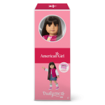 Truly Me™ 18-inch Doll #130 with straight black-brown hair