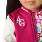 Truly Me™ 18-inch Doll #124 with straight black-brown hair