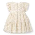 American Girl® x Janie and Jack Sparkly Cream Celebration Dress for Little Girls & Girls