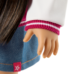 Truly Me™ 18-inch Doll #130 with straight black-brown hair