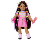 Long Hair Looks™ by Truly Me™ 18-inch Doll #134 & hair accessories