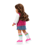 Truly Me™ 18-inch Doll #117 with wavy dark-brown hair