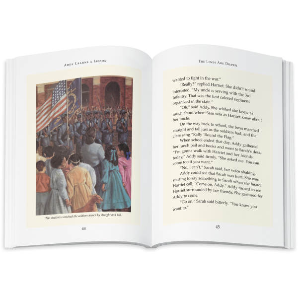 Addy's™ School Outfit & Book (Historical Characters)