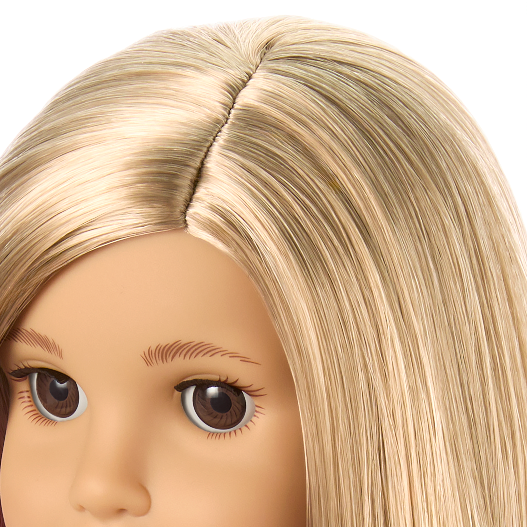 Truly Me™ 18-inch Doll #131 with straight blonde hair