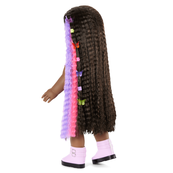 Long Hair Looks™ by Truly Me™ 18-inch Doll #135 & hair accessories