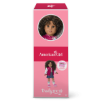 Truly Me™ 18-inch Doll #132 with curly dark-brown hair