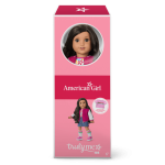 Truly Me™ 18-inch Doll #108 with curly black-brown hair